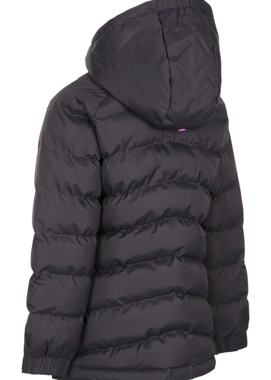 Trespass Kids Dark Grey Amira Casual Jacket (2-12yrs)