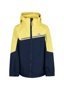 Trespass Kids Navy & Yellow Submerged Jacket (3-12yrs)