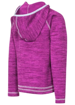 Trespass Kids Purple Goodness Full Zip Hooded Fleece Jacket (3-12yrs)