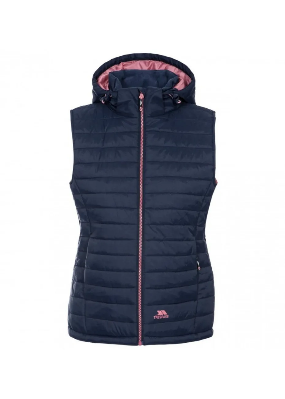 Trespass Navy Aretha Casual Gilet