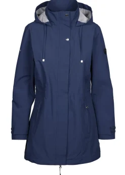 Trespass Navy Pavlina Waterproof Coat
