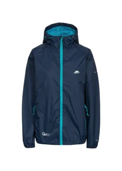 Trespass Navy Qikpac Packaway Waterproof Jacket