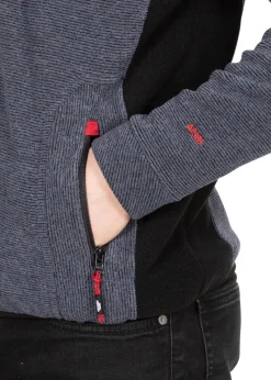 Trespass Navy/White Jynx Full Zip Fleece Jacket