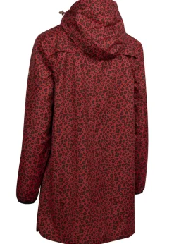 Trespass Red Leopard Rain Mac