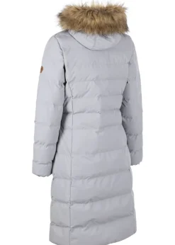 Trespass White Audrey Padded Long Jacket