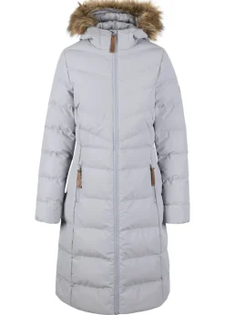 Trespass White Audrey Padded Long Jacket