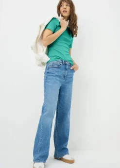 Turquoise Fitted T-Shirt