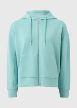 Turquoise Zip Up Hoodie