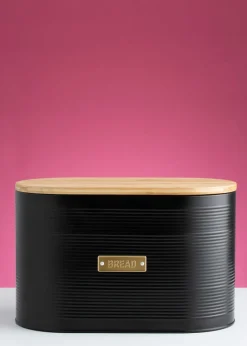 Typhoon Otto Black Bread Bin (10.5ltr)
