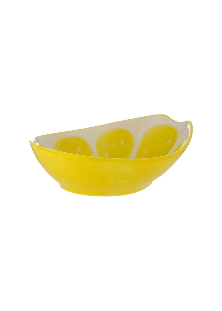 Typhoon World Foods Lemon Oval Bowl (22cm)