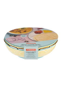 Typhoon World Foods Multi-Cuisine Bowl & Divider Plate