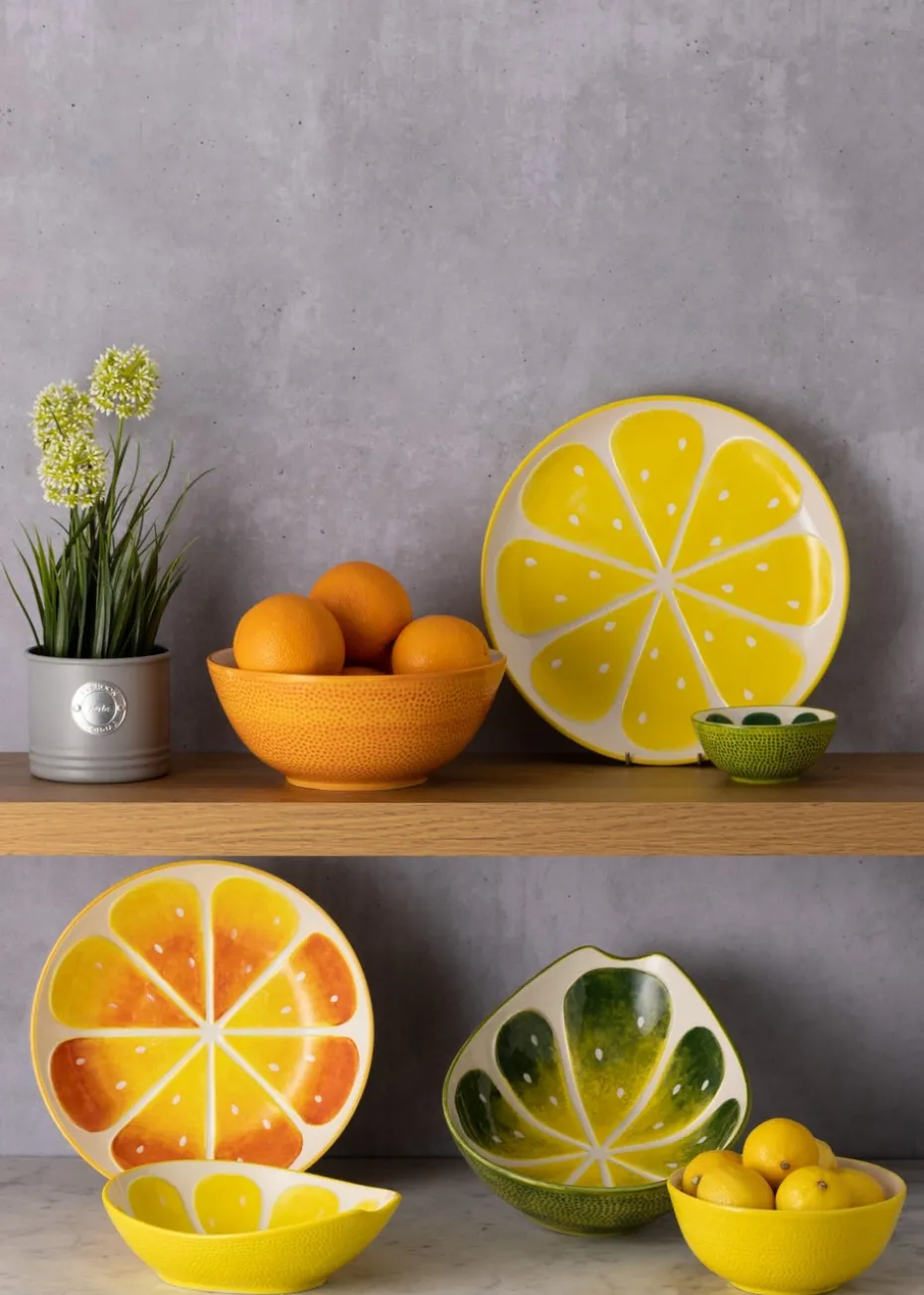 Typhoon World Foods Round Lemon Platter (28cm)