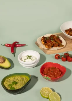 Typhoon World Foods Set of 3 Fajita Bowls