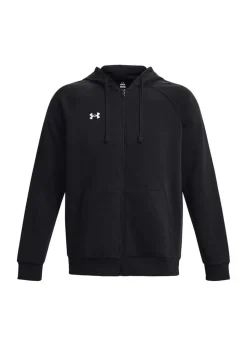 Under Armour Black Rival Fleece Full Zip Hoodie