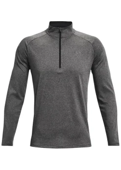 Under Armour Grey/Black Tech Half Zip Top