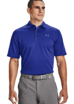 Under Armour Midnight Blue Tech Polo Shirt