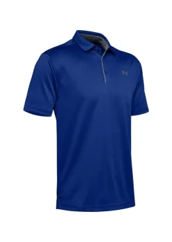 Under Armour Midnight Blue Tech Polo Shirt