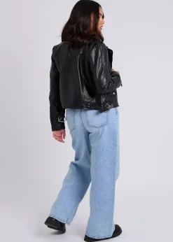 Urban Bliss Black Faux Leather Jacket