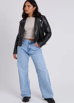 Urban Bliss Black Faux Leather Jacket