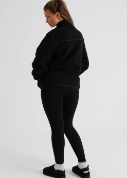 Urban Bliss Black Fleece Jacket
