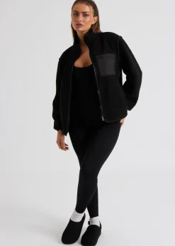 Urban Bliss Black Fleece Jacket