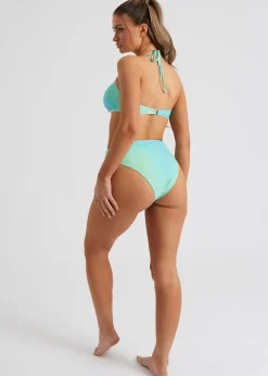 Urban Bliss Blue Ombre Bikini Top