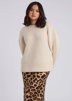 Urban Bliss Cream Wool Blend Jumper