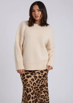 Urban Bliss Cream Wool Blend Jumper