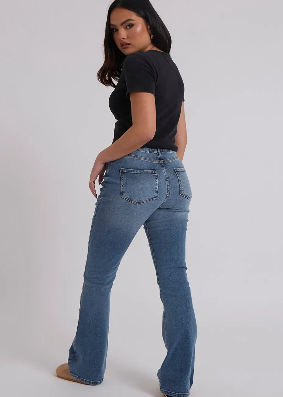 Urban Bliss Dark Blue Bootcut Jean