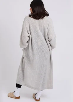 Urban Bliss Grey Chunky Longline Cardigan