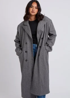 Urban Bliss Grey Heritage Formal Coat