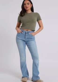 Urban Bliss Light Blue Bootcut Jean