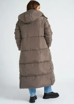 Urban Bliss Mink Maxi Puffer Coat