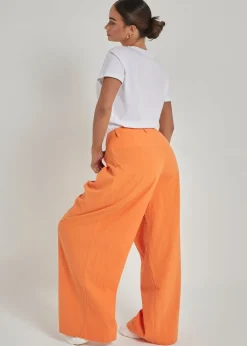 Urban Bliss Orange Linen Trouser