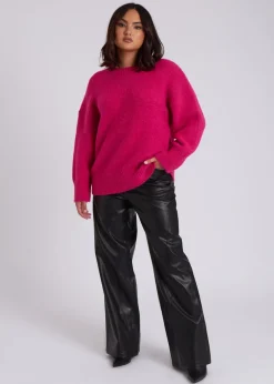 Urban Bliss Pink Wool Blend Jumper