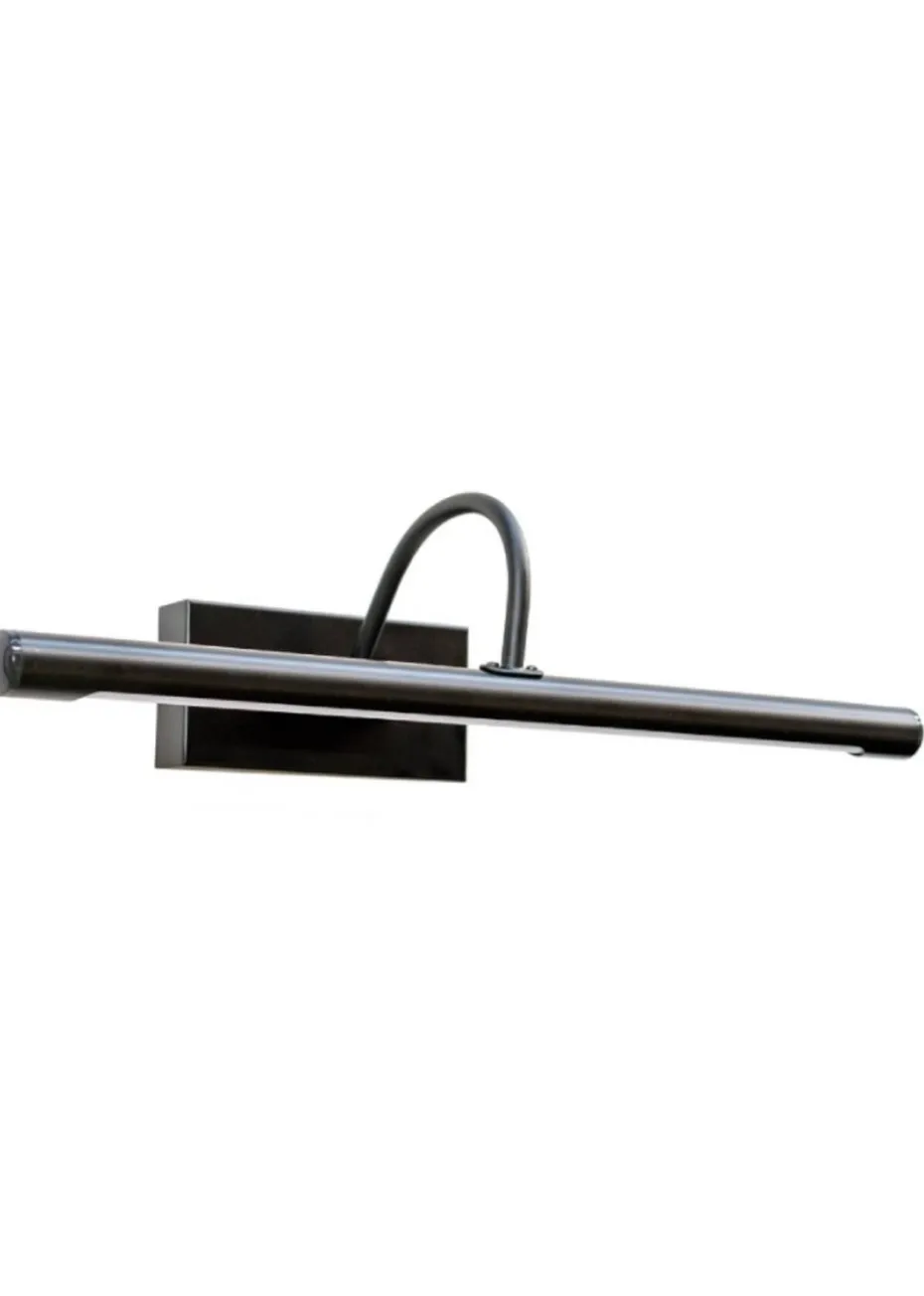 ValueLights Alana Matte Black Wall Light Integrated LED (20cm x 11cm x 46.5cm)