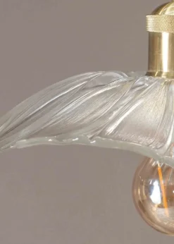 ValueLights Cassia Gold Pendant Light (27cm x 110cm x 27cm)