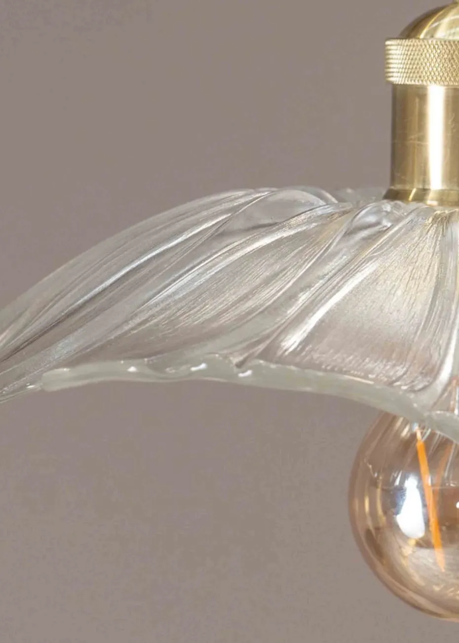 ValueLights Cassia Gold Pendant Light (27cm x 110cm x 27cm)