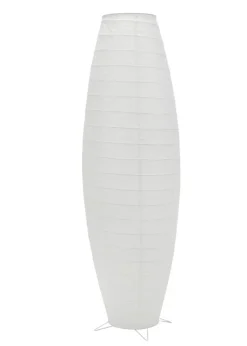 ValueLights Isla Matte White Floor Lamp