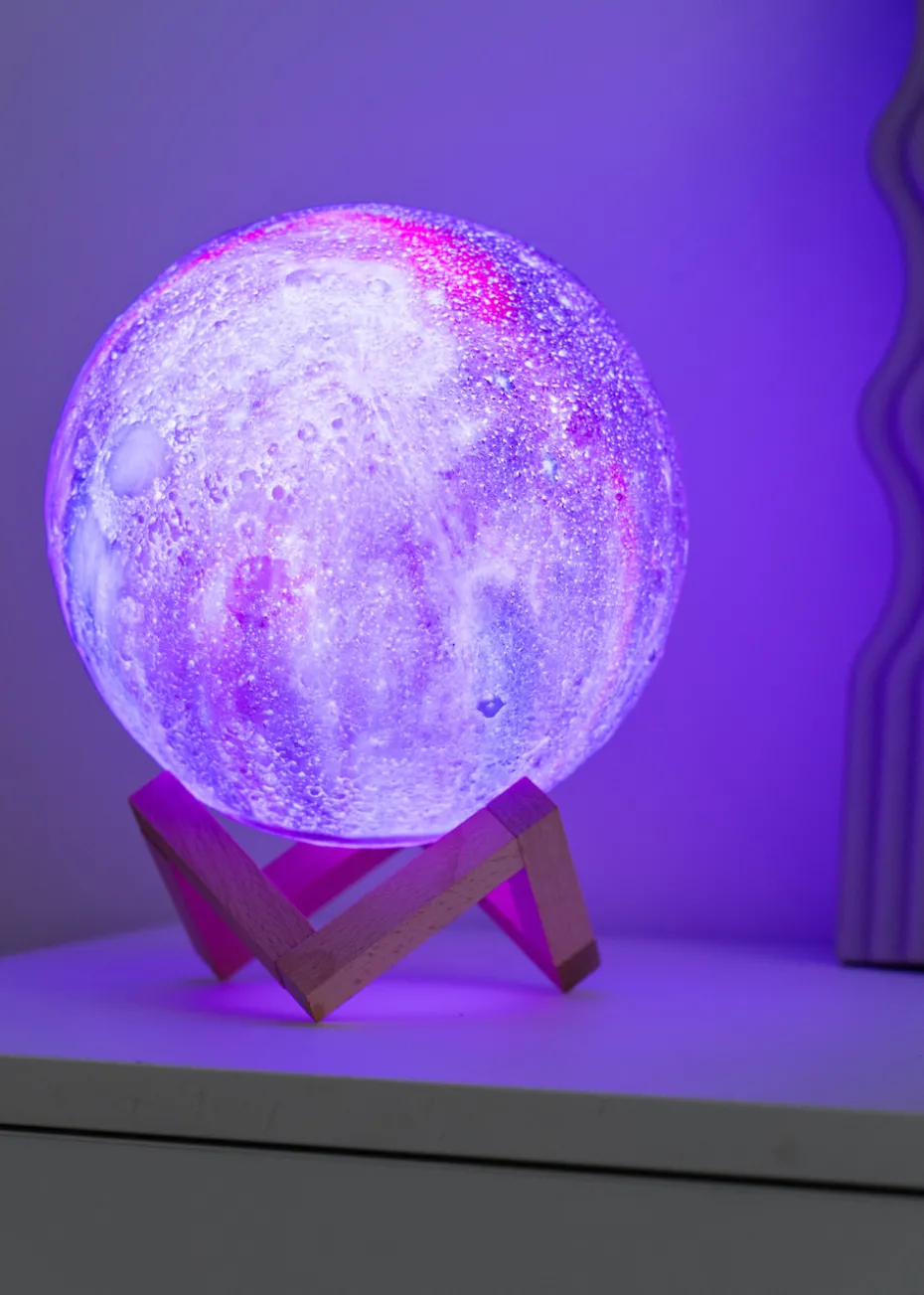 ValueLights Neptune Remote Control Colour Changing LED Planet Lamp (22cm x 18cm x 18cm)