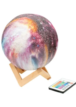 ValueLights Neptune Remote Control Colour Changing LED Planet Lamp (22cm x 18cm x 18cm)