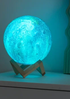 ValueLights Neptune Remote Control Colour Changing LED Planet Lamp (22cm x 18cm x 18cm)