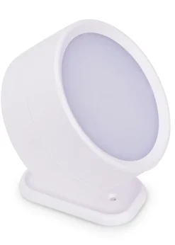 ValueLights Pair of Matte White Wall Light Integrated LED (4.5cm x 7.5cm x 7.5cm)