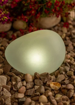 ValueLights Pebble Solar Lights Set of 2 (10.9cm x 12.5cm x 16.7cm)