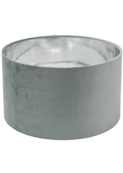 ValueLights Reni Velvet Grey Drum