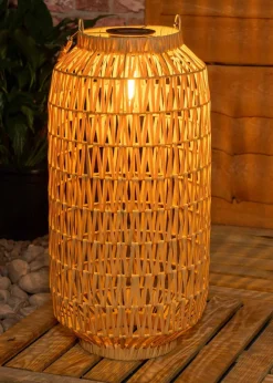 ValueLights Solar Rope Lantern With Integrated LED's (55.5cm x 28cm x 28cm)