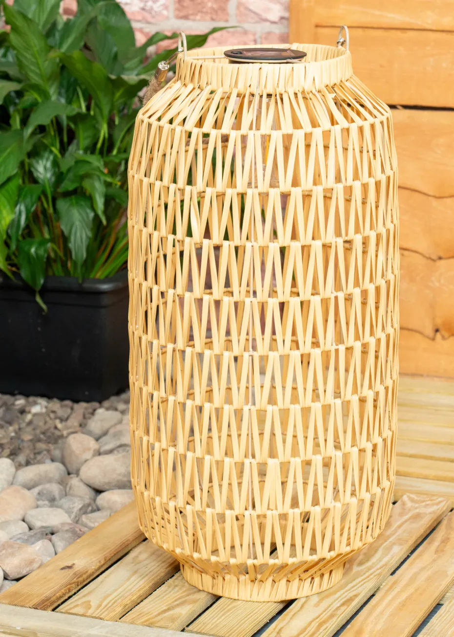 ValueLights Solar Rope Lantern With Integrated LED's (55.5cm x 28cm x 28cm)