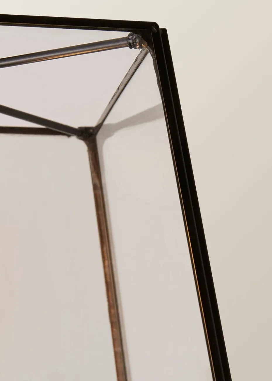 ValueLights Susie Glass Lantern Lamp Shade Matte Single Ceiling Pendant Light