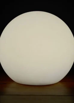 ValueLights Toka IP44 Colour Changing Rechargeable Garden Ball Light with Remote Control (35cm)