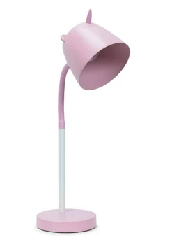 ValueLights Unicorn Painted Pink Table Lamp
